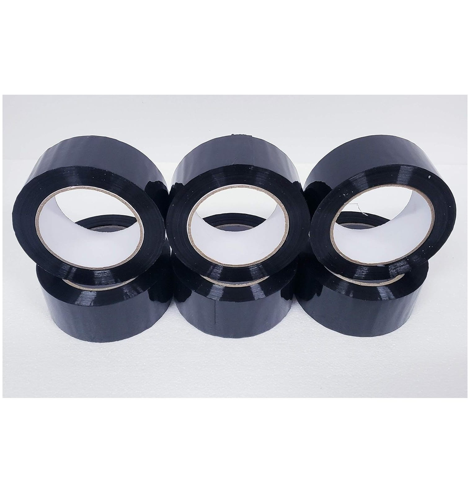 Black Packing Tape, Moving Tape,2 Inch x 110 Yards, 2.0 Mil Thick,Heavy