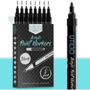 OBOSOE Silver Paint Pens,2-Pack Oil-Based Permanent Pens,Medium