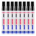 Black Paint Markers, 8 Pack OilBased Waterproof Quick Dry Permanent