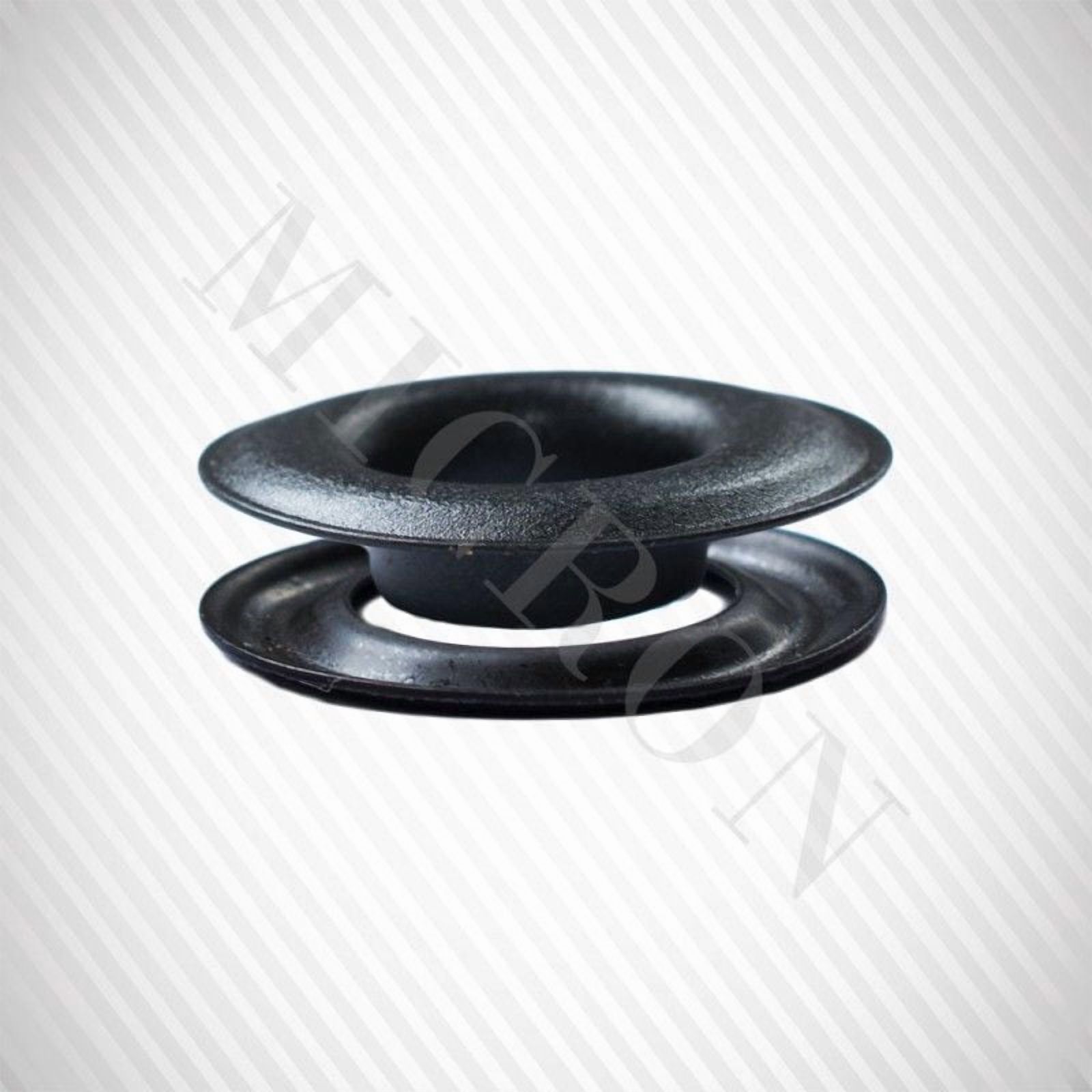 Black Painted  #2 (3/8") Self-piercing Grommets & Washers (500 sets)