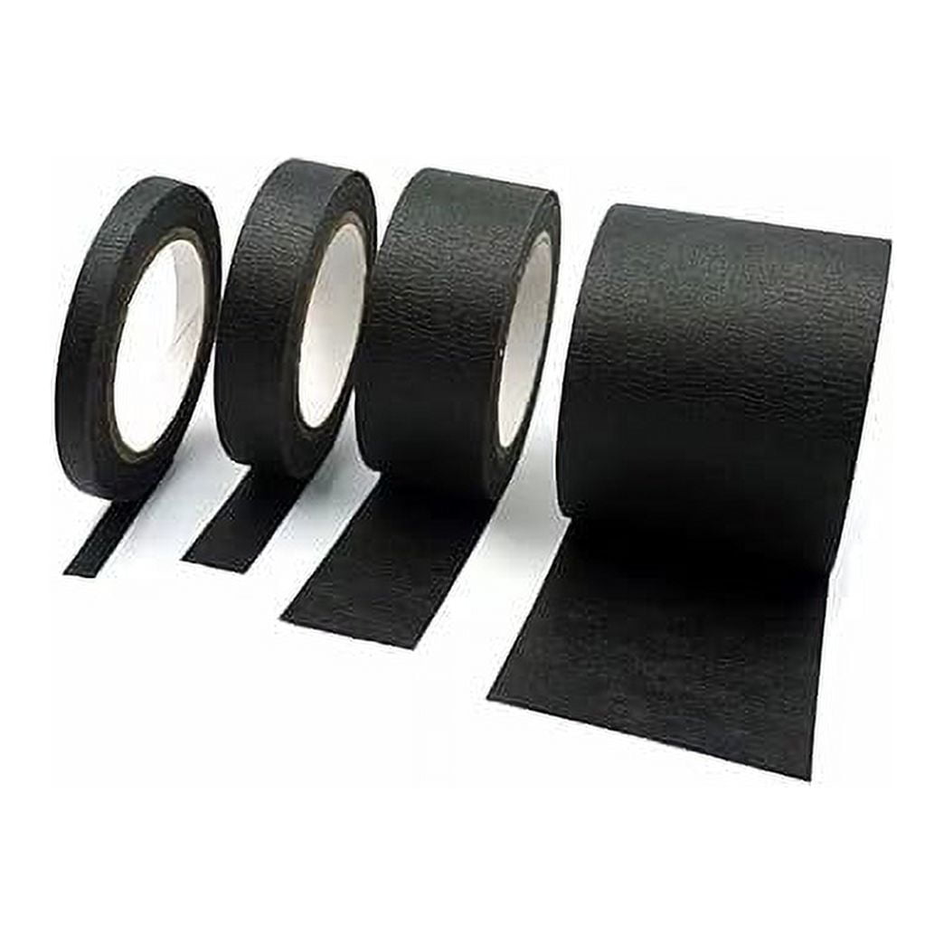  Black Masking Tape 2 Inch, Painters Tape 2 Inch X 55 Yards,  Painting Adhesive Tape For Painting, Home, Office, School Stationery, Arts,  Crafts, Decoration