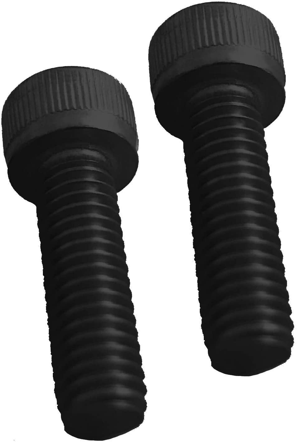 Black Pair of Replacement Screws for Fuel Wheels Black Center Cap Cap