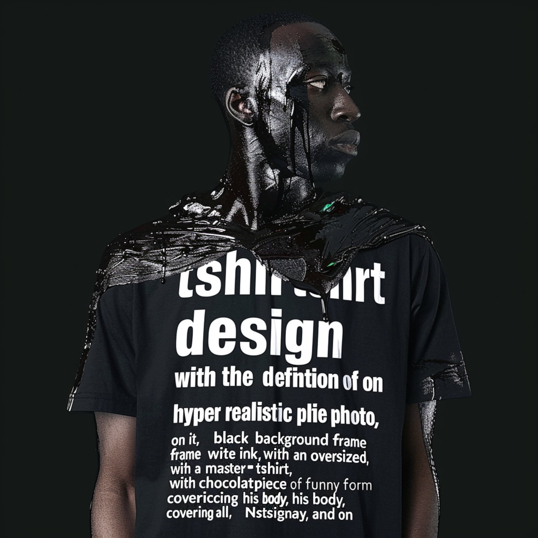 Black Pangnifficant Definition Tee Imperfectly Dripping in Beauty