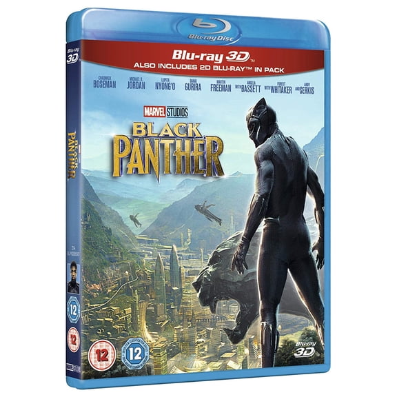 Black Panther 2018 3D Blu-ray Region Free