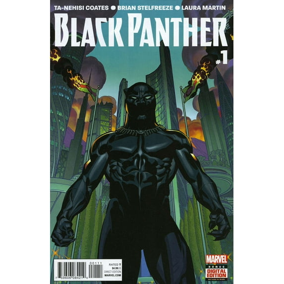 Black Panther (5th Series) #1 VF ; Marvel Comic Book
