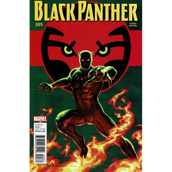Black Panther (5th Series) #5F VF ; Marvel Comic Book