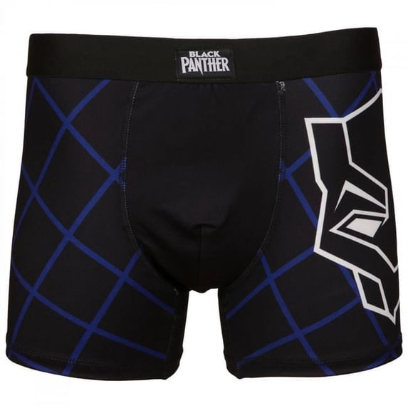 Black Panther 851639-ge-48-50 Marvel Black Panther Laser Stripes Mens Underwear Boxer Briefs - 3XL - 48-50