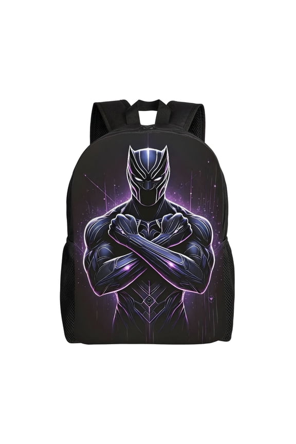Black Panther Back-Pack Bookbag Multipurpose Large Capacity Daypacks Bag For Study Travel Hiking