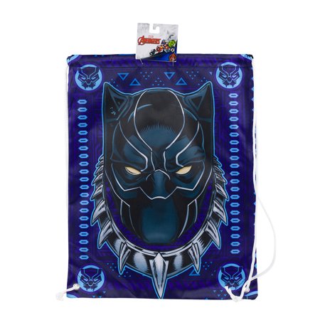 Black Panther Cinch Bag- 18", BACKPACK