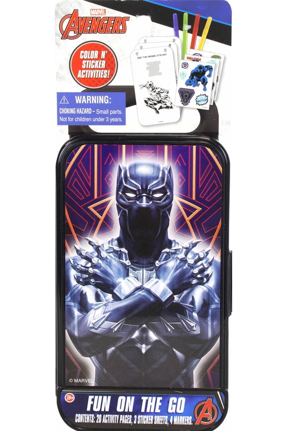 Black Panther Fun On The Go Activity Set