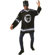 Marvel Black Panther Comfort Fit Hockey Jersey Adults Costume X-Large 46