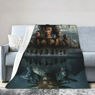 Black panther fleece blanket hotsell