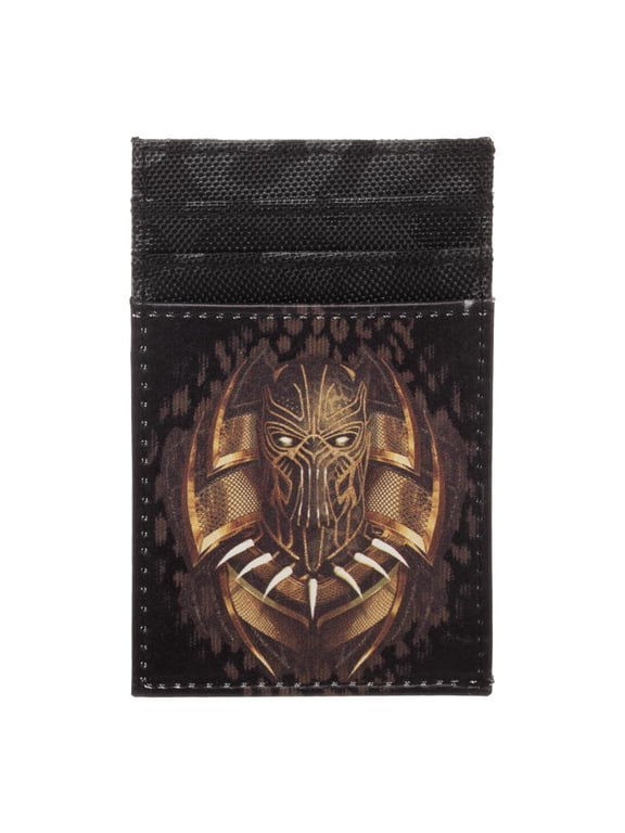 Killmonger Black Panther Wallet Killmonger Black Panther Front Pocket Wallet