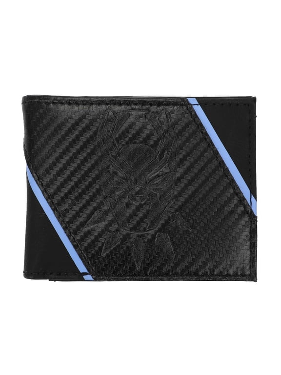 Marvel Black Panther Bifold Wallet For Men Wakanda Forever RFID Protection