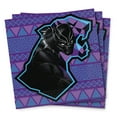 thumbnail image 1 of Black Panther Luncheon Napkins (16 Pack) - Party Supplies Decoration, 1 of 2