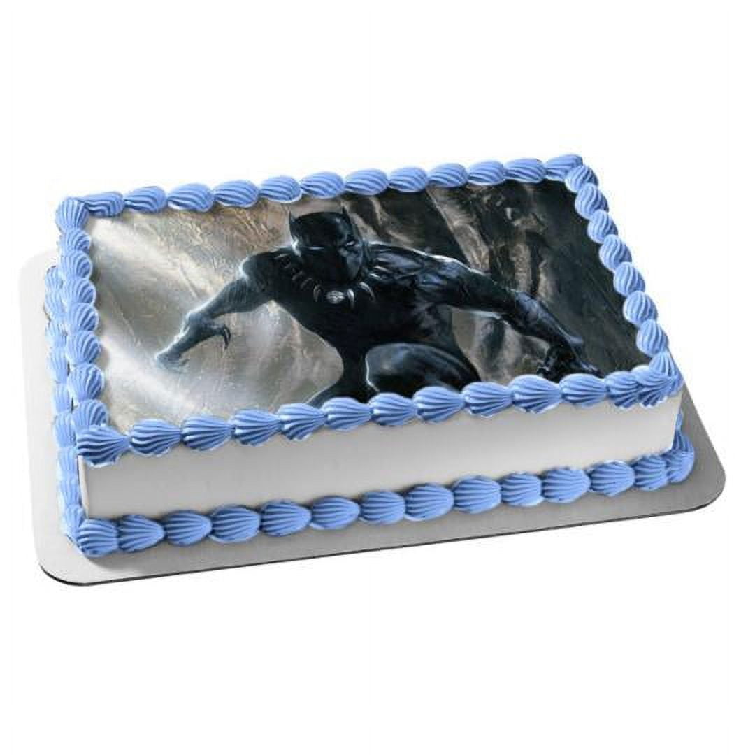 Black Panther Cake Topper - The Brat Shack Party Store