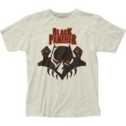 Black Panther Men's Logo Slim Fit T-shirt Large Vintage