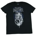 thumbnail image 1 of Black Panther Mens T-Shirt - Big Face Image Under Logo, 1 of 1