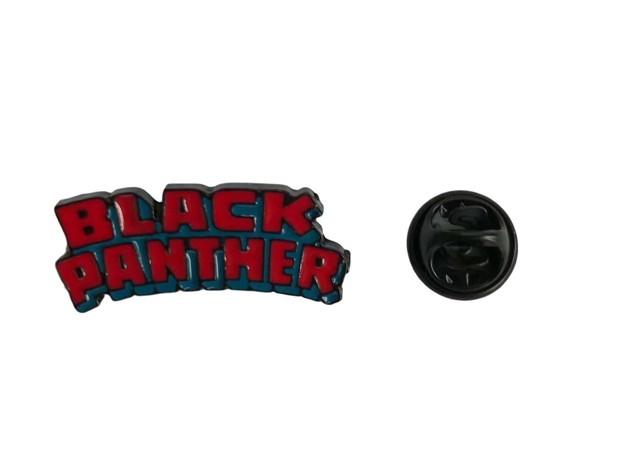 Black Panther Metal Pin Enamel Filled Logo Avengers Pin - Walmart.com