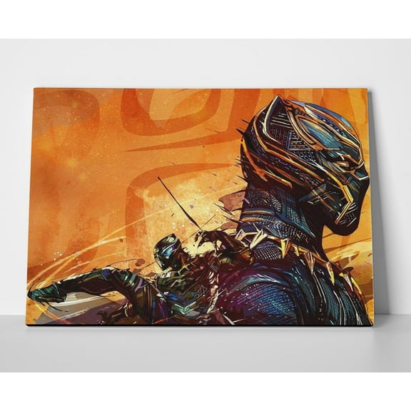 Black Panther Movie Poster or Wrapped Canvas