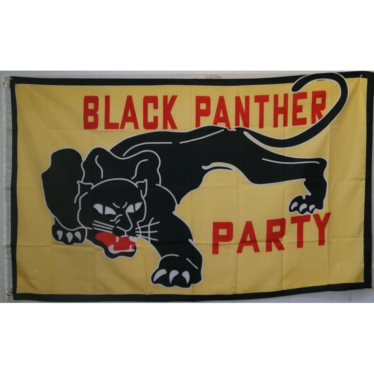 Black Panther Party 3'X5' Flag Rough Tex® 100D - Walmart.com