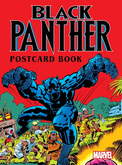 Black Panther Postcard Book (Hardcover) by Jess Harrold, Jack Kirby