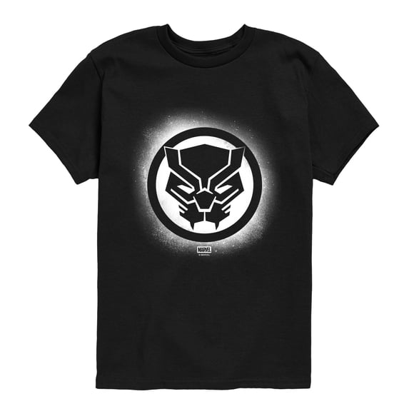 Black Panther - Spray Paint Boys' Short Sleeve Graphic T-Shirt