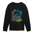 thumbnail image 1 of Black Panther - Street Graffiti Boys' Long Sleeve Graphic T-Shirt, 1 of 4