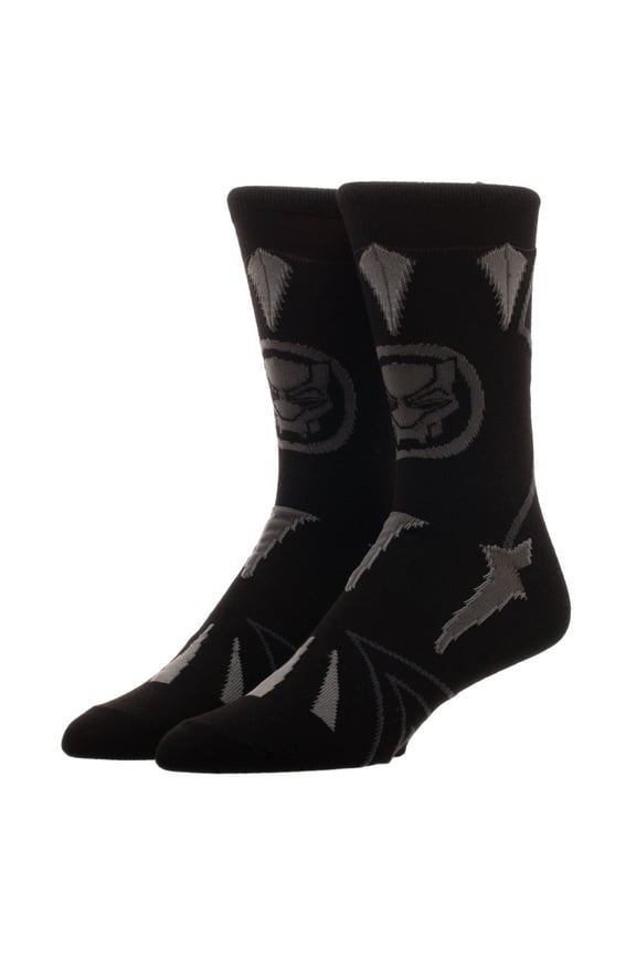Marvel Black Panther Suit Up Crew Socks