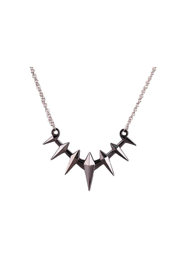 Black Panther Superhero Claw Metal Pendant Necklace