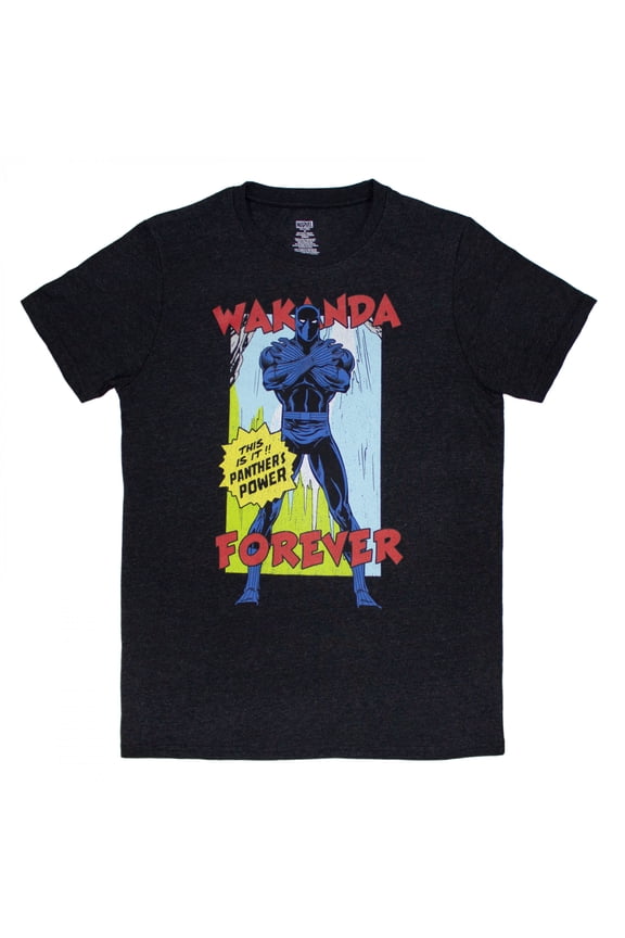 Vintage Wakanda Forever T-Shirt-Medium