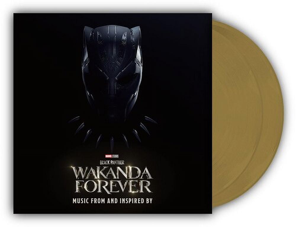 Black Panther: Wakanda Forever - O.S.T. - Black Panther: Wakanda Forever Soundtrack - Gold Colored Vinyl - Music & Performance