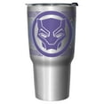 thumbnail image 1 of Black Panther: Wakanda Forever Purple Logo  Stainless Steel Tumbler w/Lid Stainless Steel 27 oz., 1 of 3