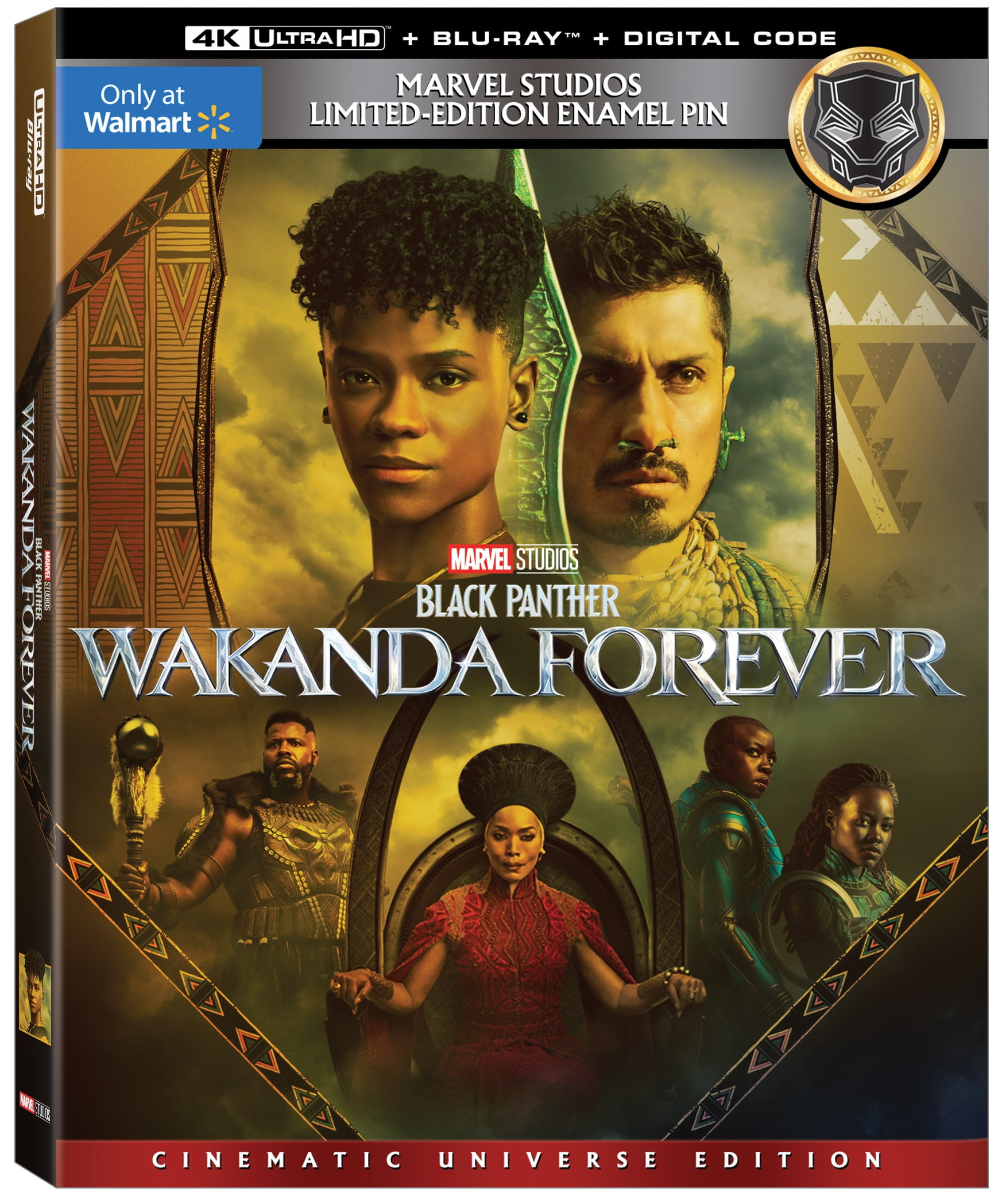 Black Panther: Wakanda Forever [Wakanda] [SteelBook] [4K Ultra HD Blu-ray/ Blu-ray] [Only @ Best Buy [2022] - Best Buy