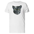 thumbnail image 1 of Black Panther With Yellow Eyes Tee Men's -Image by Shutterstock, 1 of 4