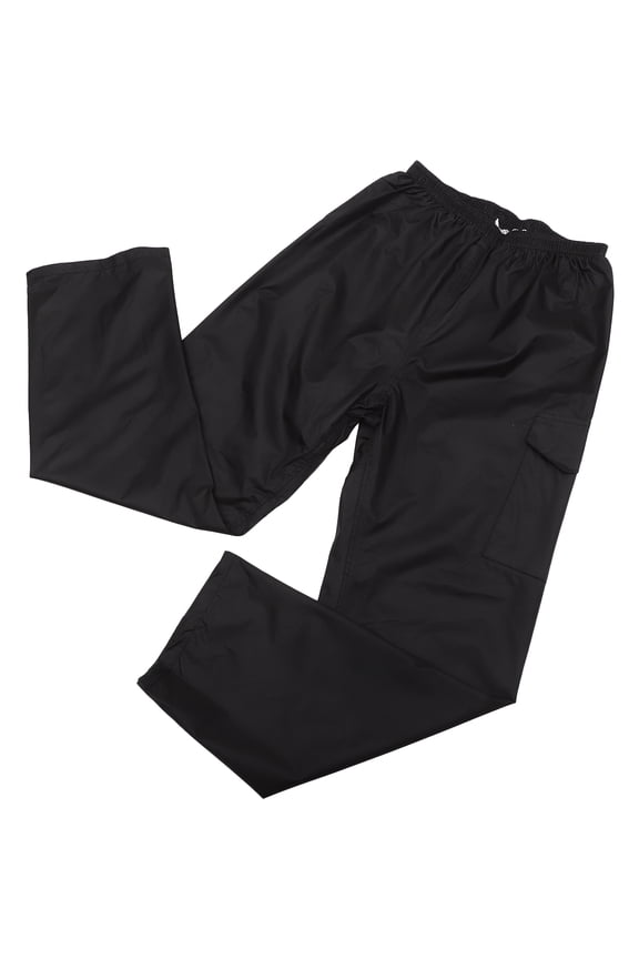 Black Pants Mens Pants Mens Pants Wear-resistant Rain Pants Double Layer Rain Pants Light Xxl Nylon Work Miss