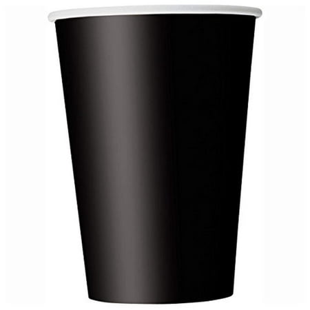 Black Paper 9oz Cups, 14ct