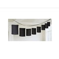 thumbnail image 1 of Black Paper Lantern Garland 12ft, 1 of 3