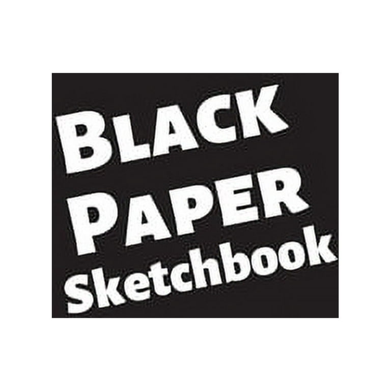 Drawing Black Paper Sketchbook, Sketchbook Drawing Markers