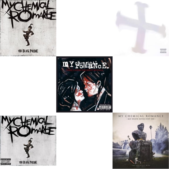 Black Parade & Black Parade (X) & Three Cheers For Sweet Revenge & Black Parade / Living With Ghosts (X) (10Th Anniversary Edition) & May Death Never Stop You [CD Bundle]