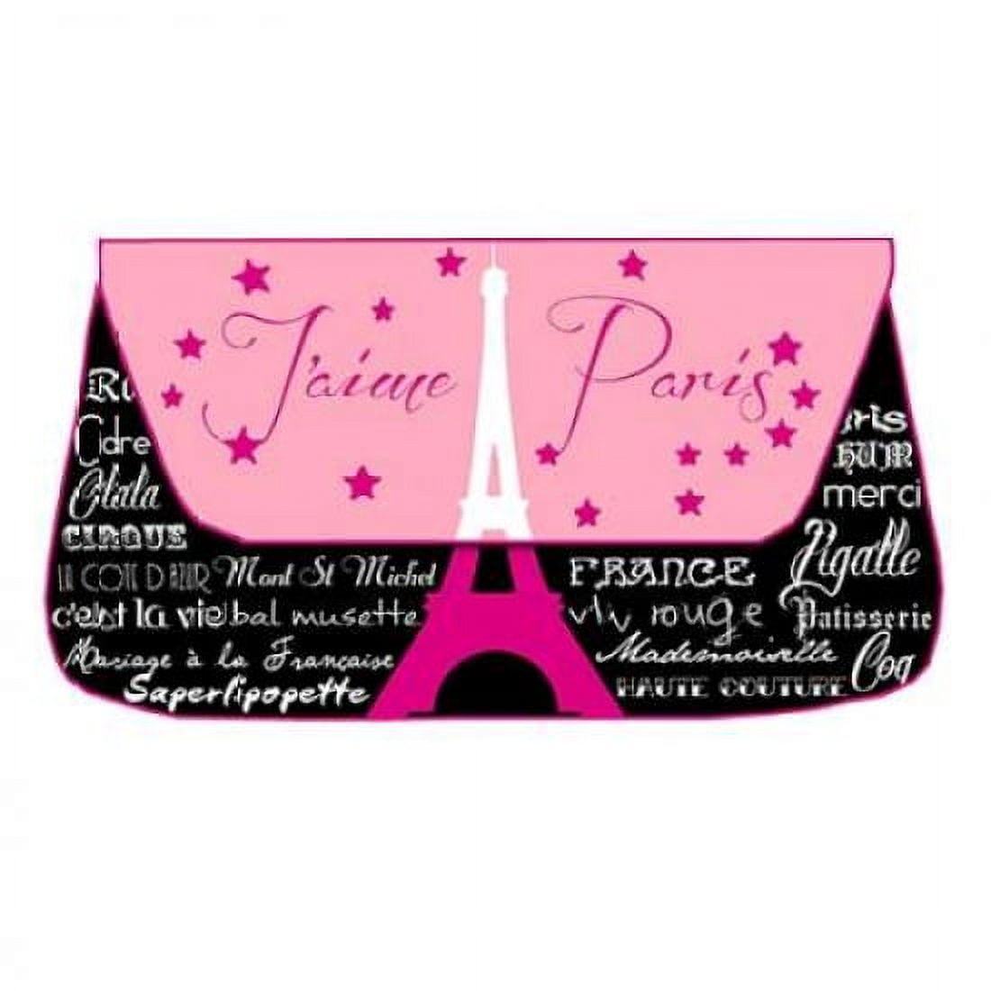 Black Paris Purse Canvas Art - Marion De Lauzun (24 x 24)