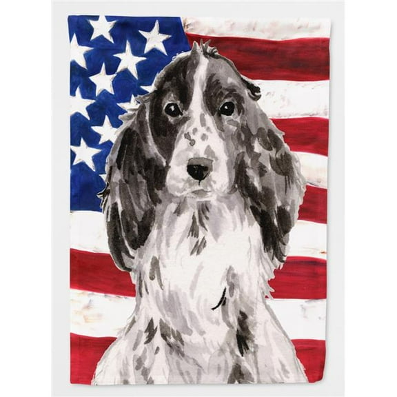 Black Parti Patriotic Flag Canvas House Size