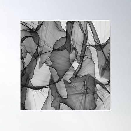 Black Patern. Poster Wall Art, Modern Wall Decor For Living Room Bedroom, 24x24 UNFRAMED