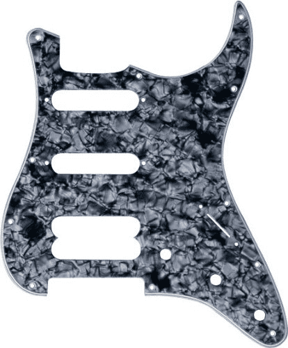 Black Pearl Pickguard Standard Stratocaster