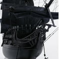 thumbnail image 1 of Black Pearl Pirate Ship Large With Table Top Display Case Model Display, 1 of 5