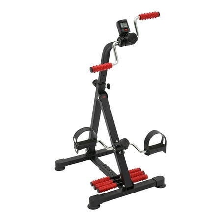 Black Pedal Exerciser Bike, Fitness Bike, Exerciser Bike W/LCD Screen Display