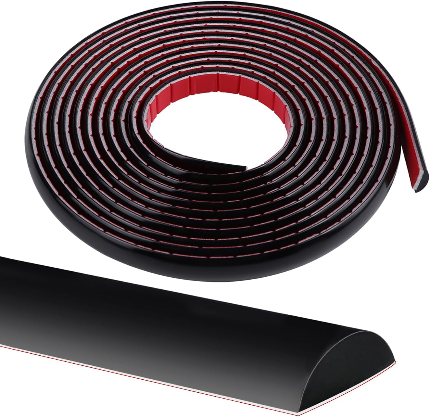 Black Peel and Stick Tile Trims for Backsplash Tile Edge Wall Corner