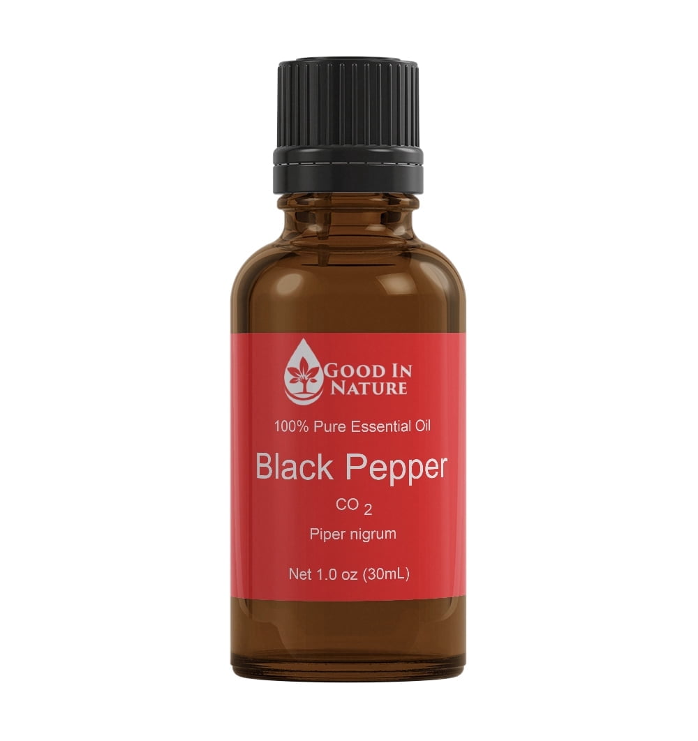 Black Pepper Essential Oil CO2 100% Pure Natural Aromatherapy Good In Nature 30mL