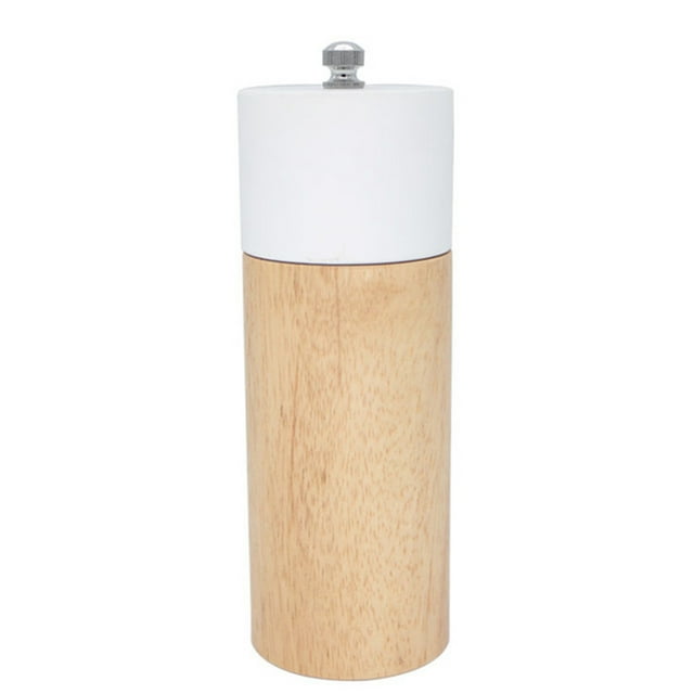 Black Pepper Grinder Wooden Manual Pepper Grinder Seasoning Bottle