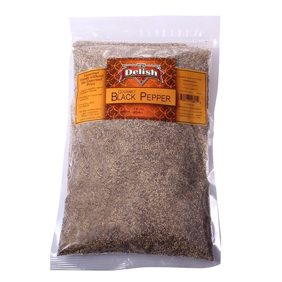 Black Pepper by Its Delish Gourmet ground, 5 lbs